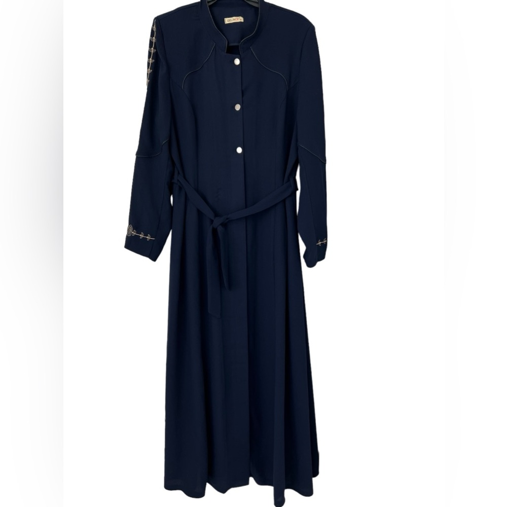 Beautiful Navy Abaya, Jilbab size XL, 48/50 EU